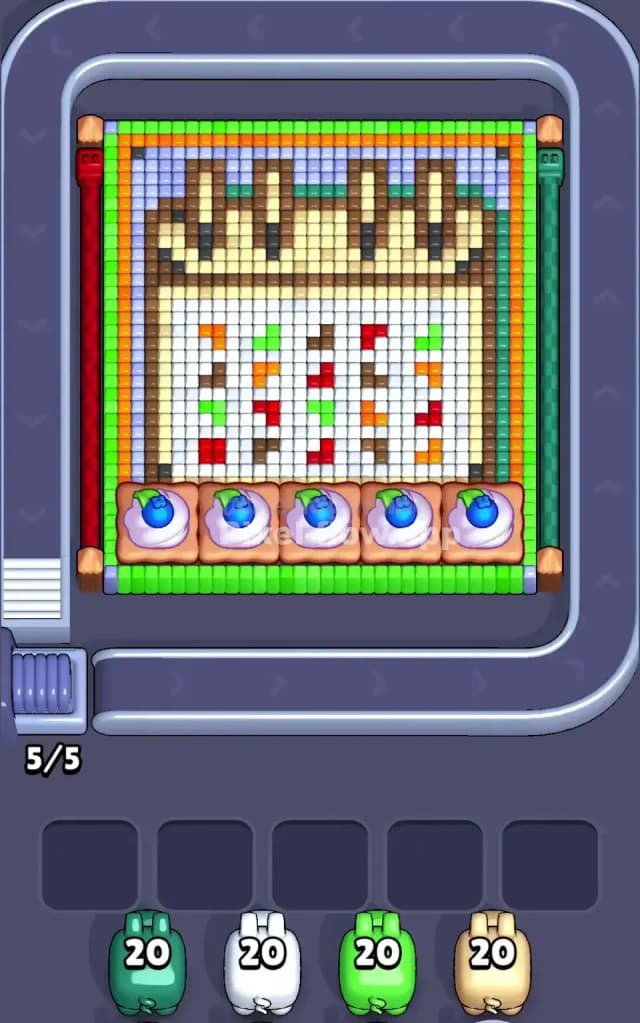 Pixel Flow Level 581 Gameplay