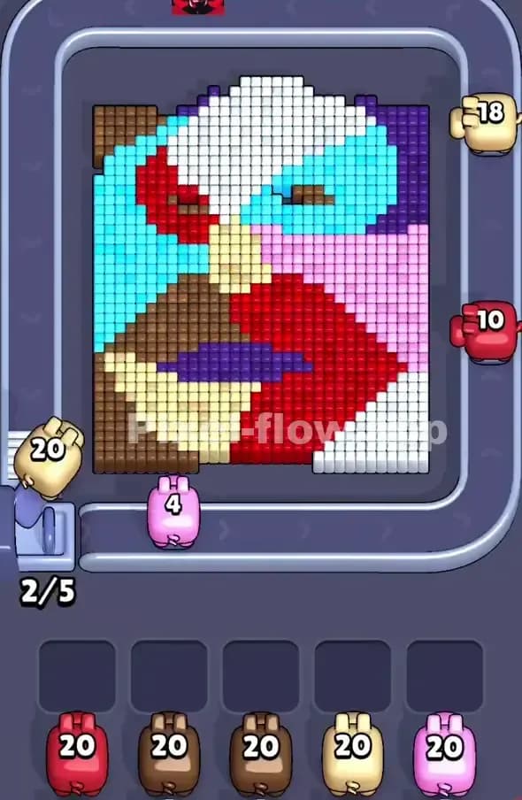 Pixel Flow Level 333 Solution 1