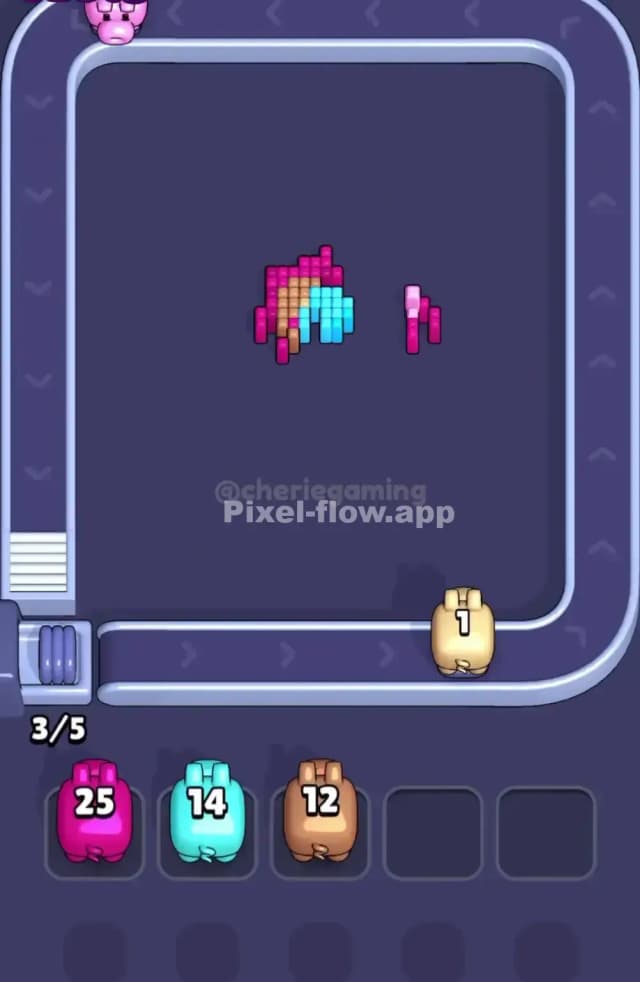 Pixel Flow Level 1633 Solution 3