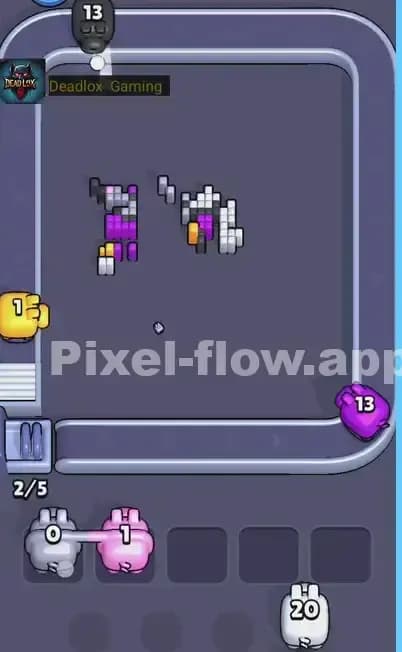 Pixel Flow Level 467 Solution 3