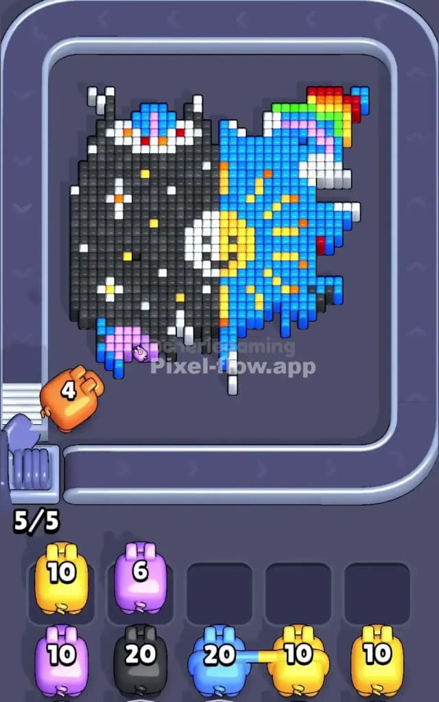 Pixel Flow Level 309 Solution 1