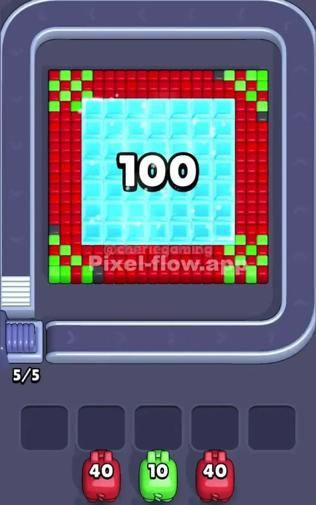 Pixel Flow Level 200 Gameplay