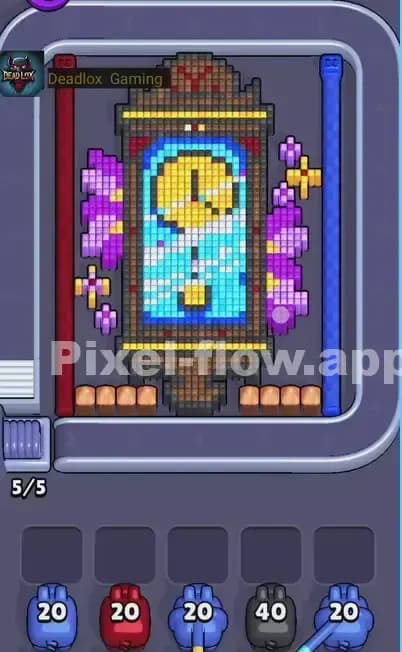 Pixel Flow Level 484 Gameplay