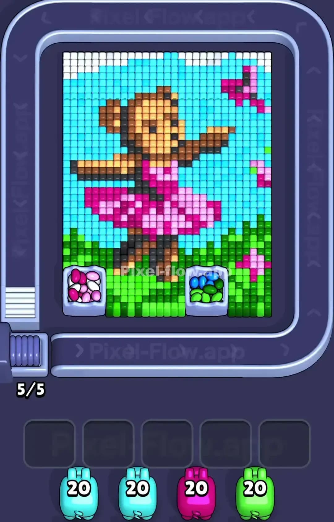 Pixel Flow Level 1367 Screenshot