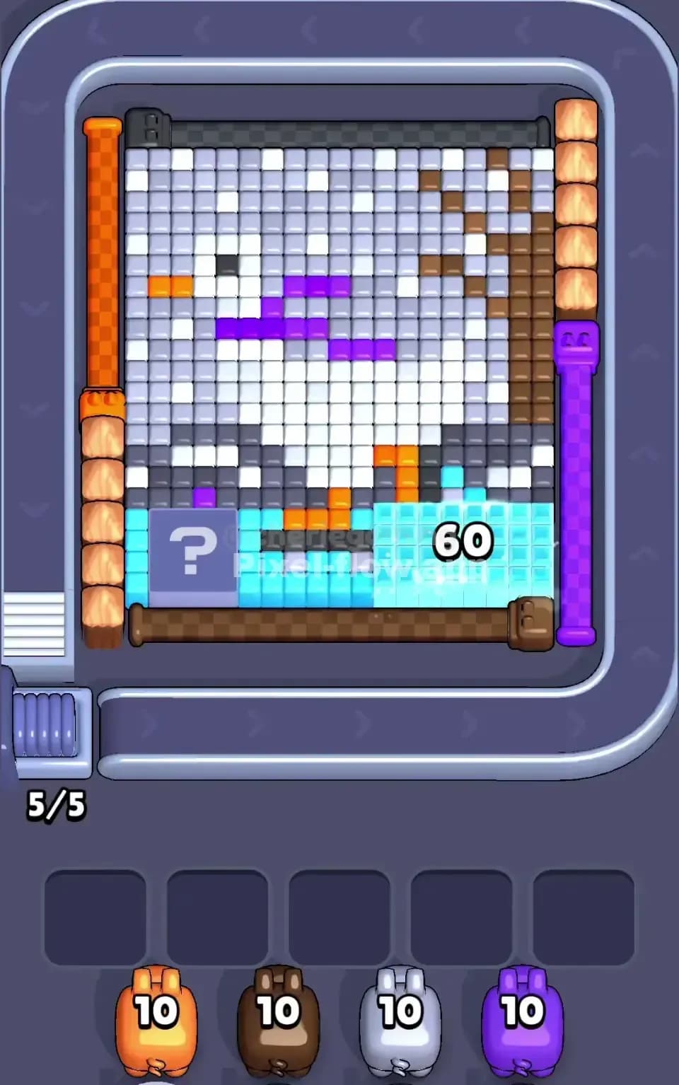 Pixel Flow Level 382 Screenshot