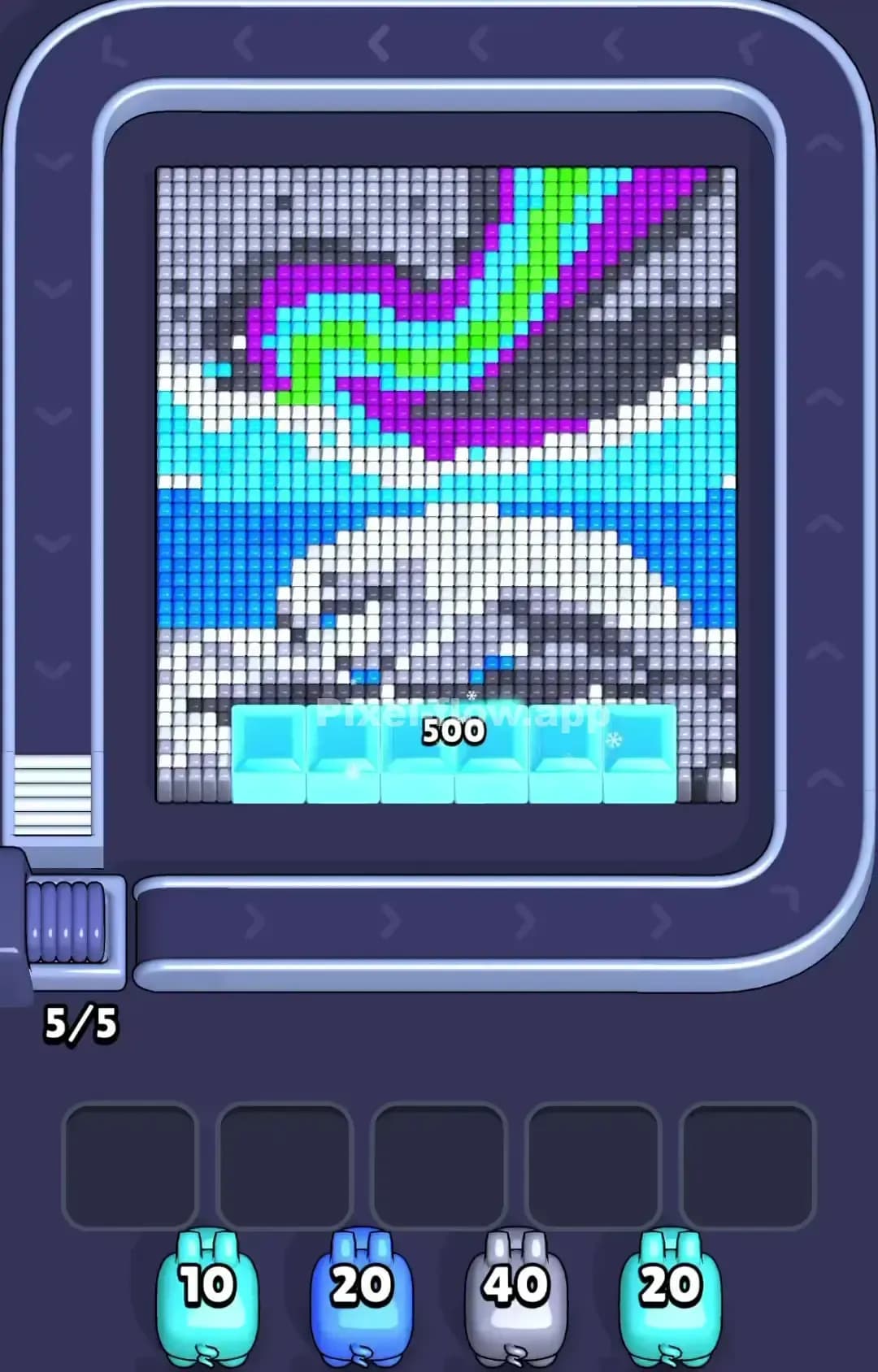Pixel Flow Level 1224 Screenshot
