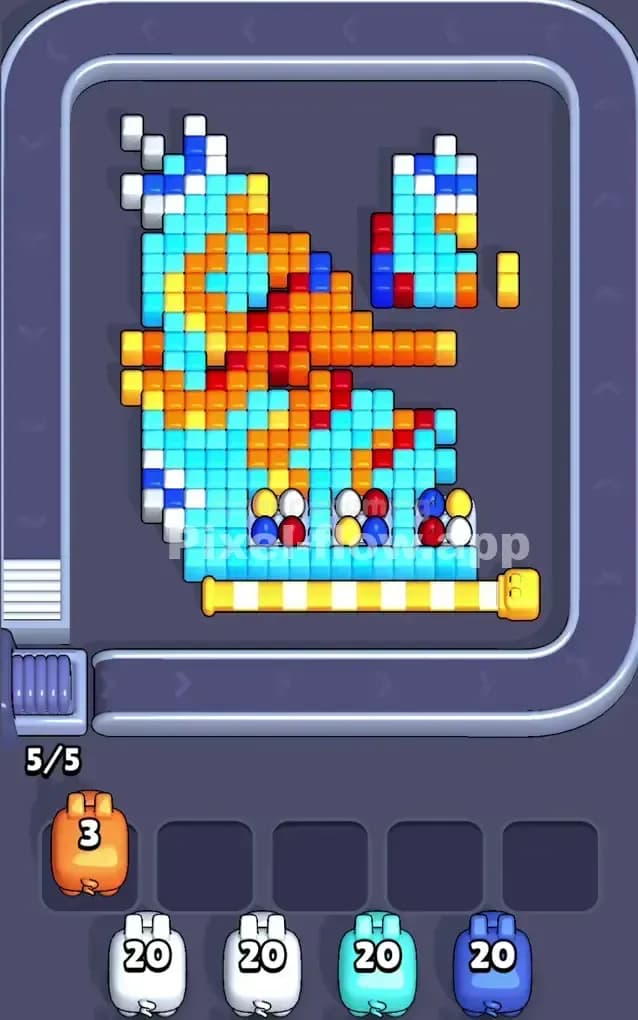 Pixel Flow Level 260 Solution 1