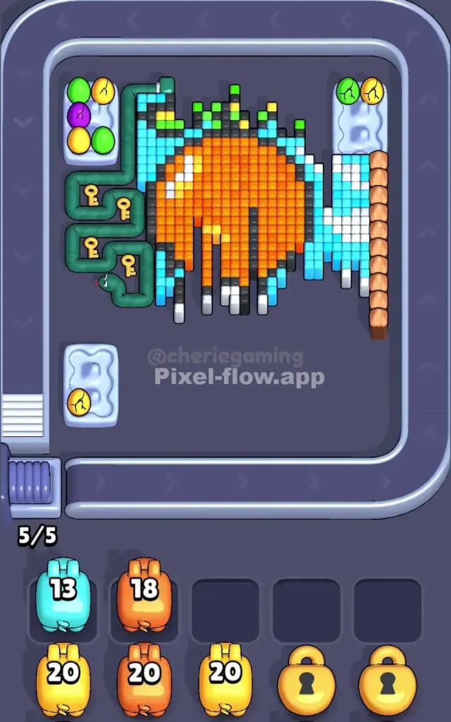 Pixel Flow Level 413 Solution 2