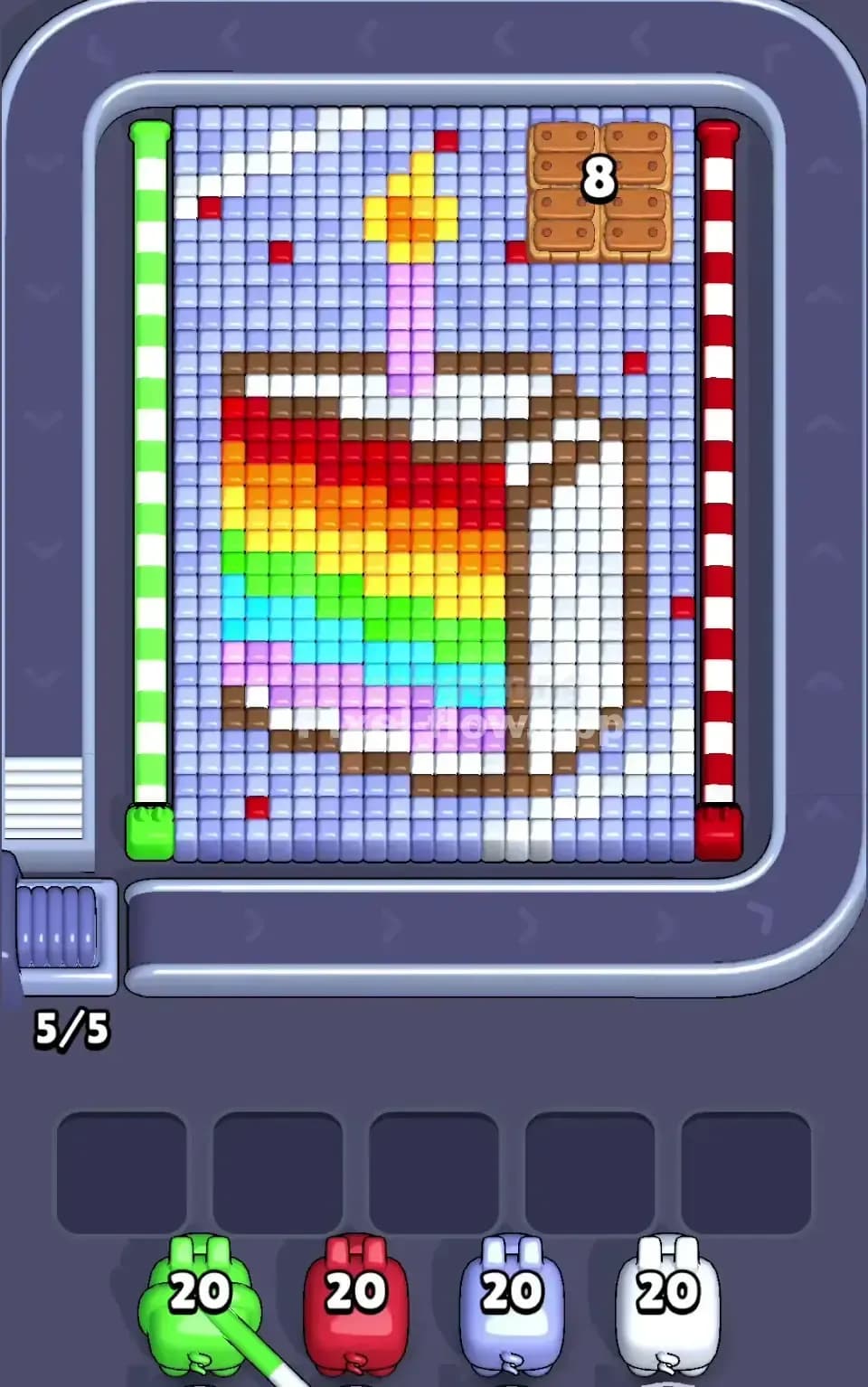 Pixel Flow Level 356 Screenshot