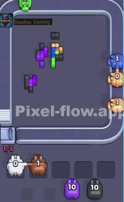 Pixel Flow Level 448 Solution 3