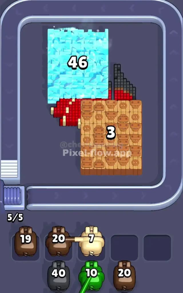 Pixel Flow Level 320 Solution 1