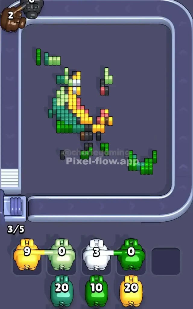 Pixel Flow Level 620 Solution 3