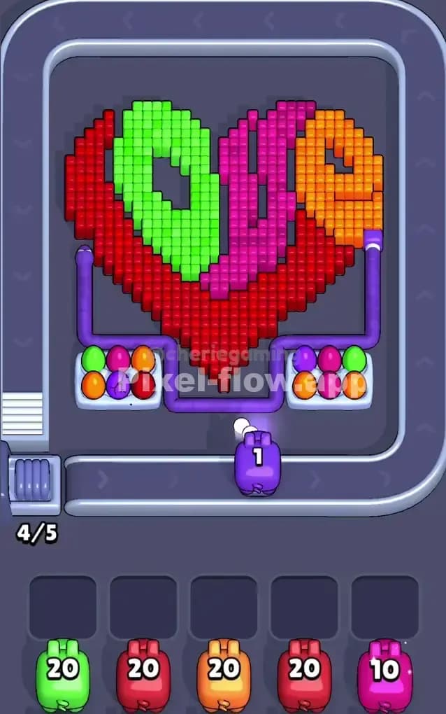 Pixel Flow Level 300 Gameplay