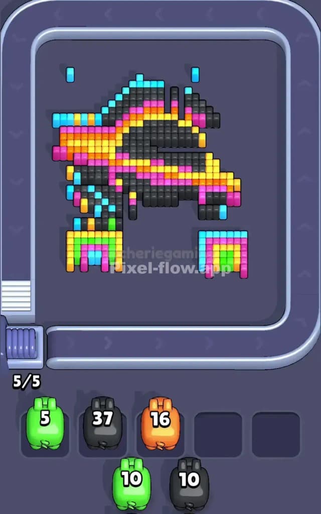 Pixel Flow Level 600 Solution 2