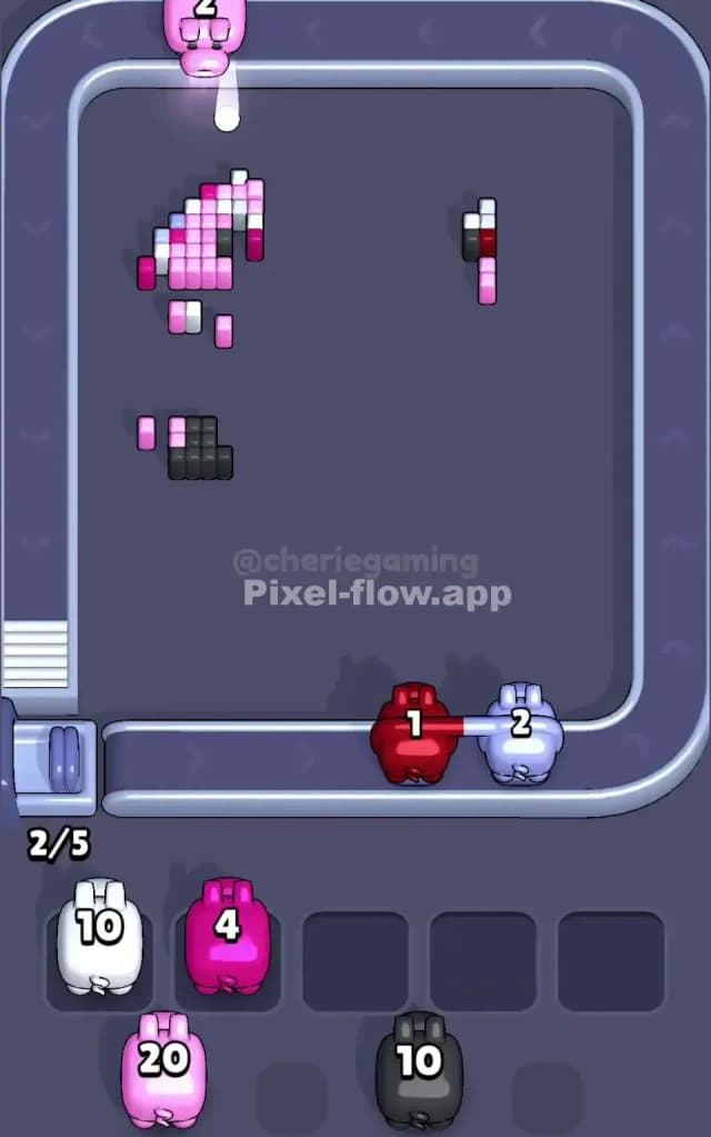 Pixel Flow Level 469 Solution 3