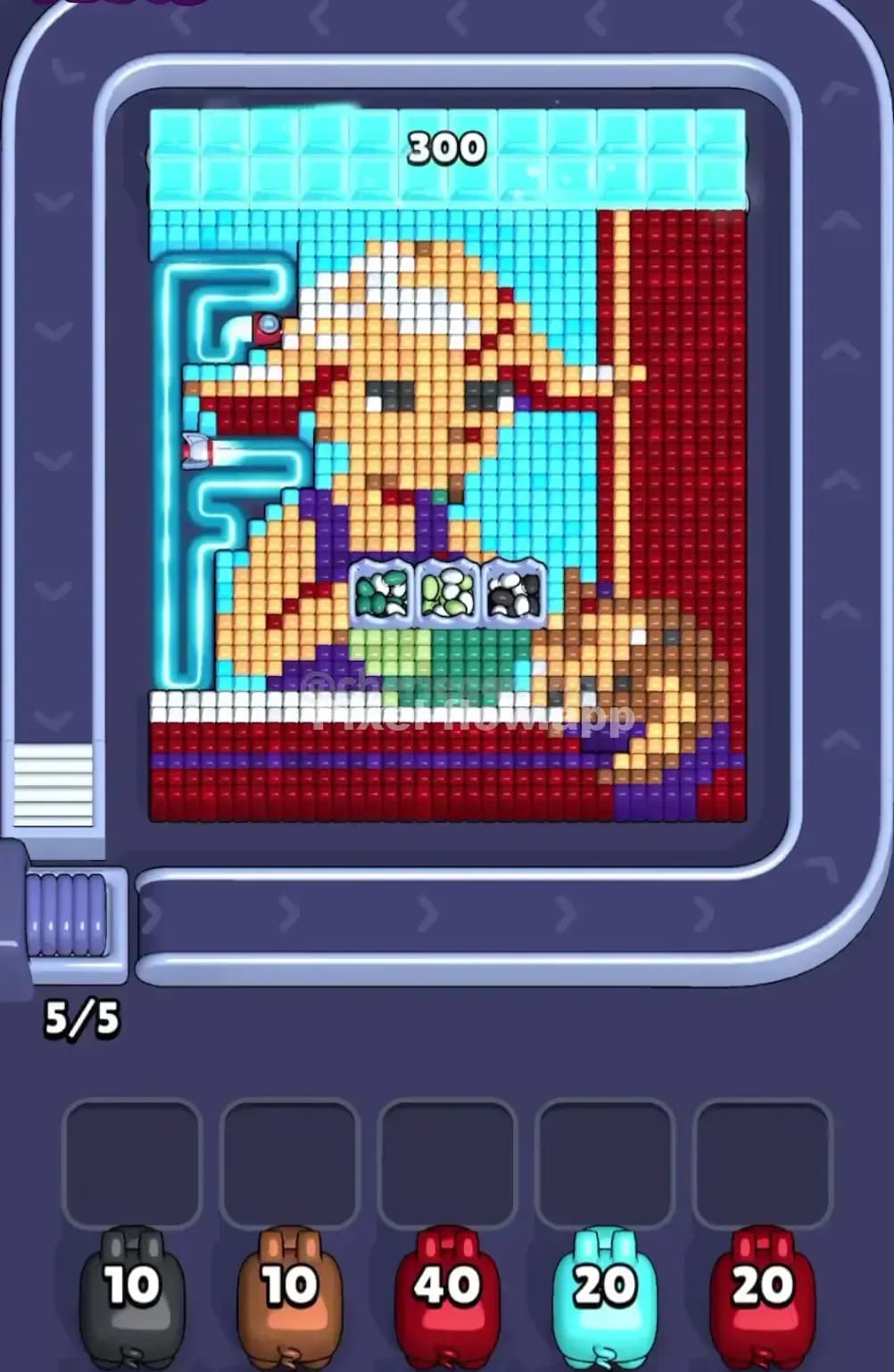 Pixel Flow Level 1770 Screenshot