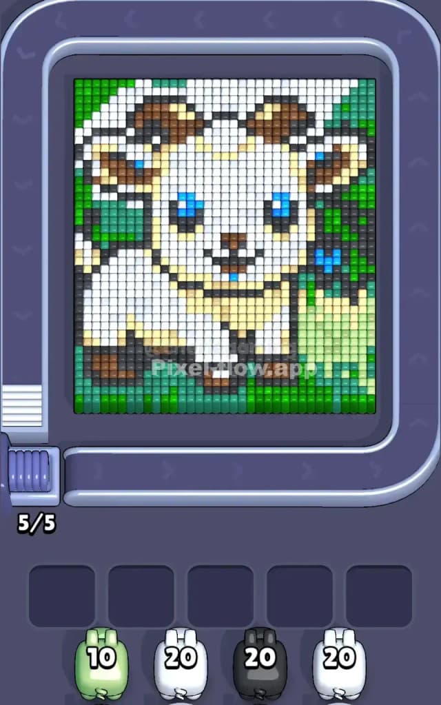 Pixel Flow Level 740 Gameplay