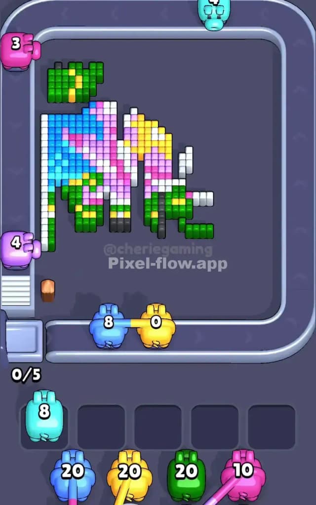 Pixel Flow Level 548 Solution 2