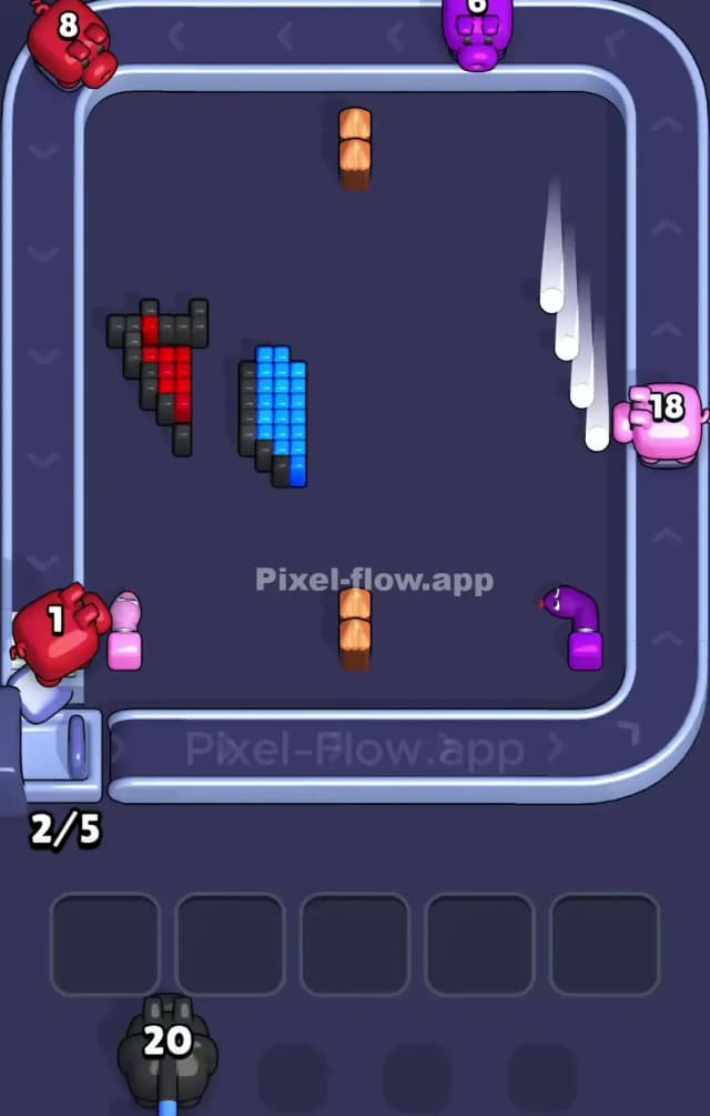Pixel Flow Level 816 Solution 3