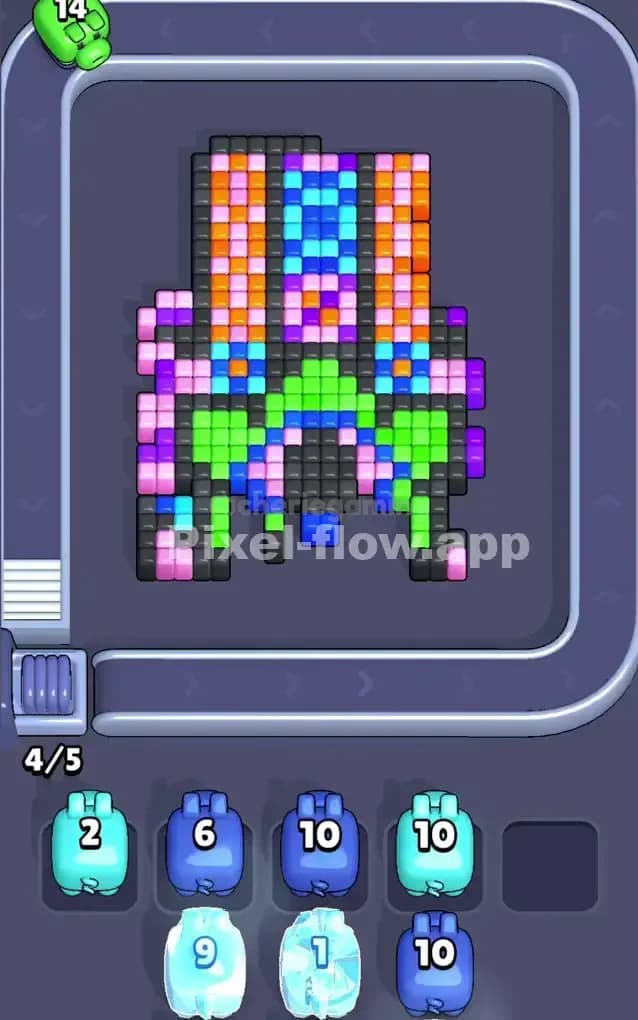 Pixel Flow Level 292 Solution 1