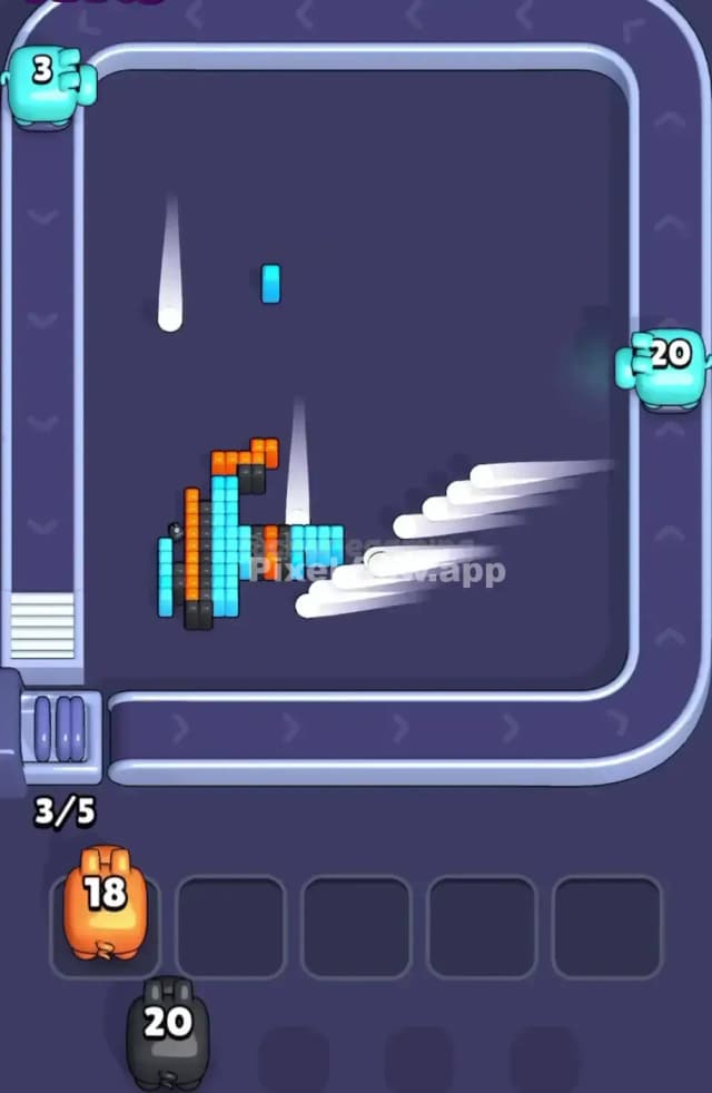Pixel Flow Level 1725 Solution 3