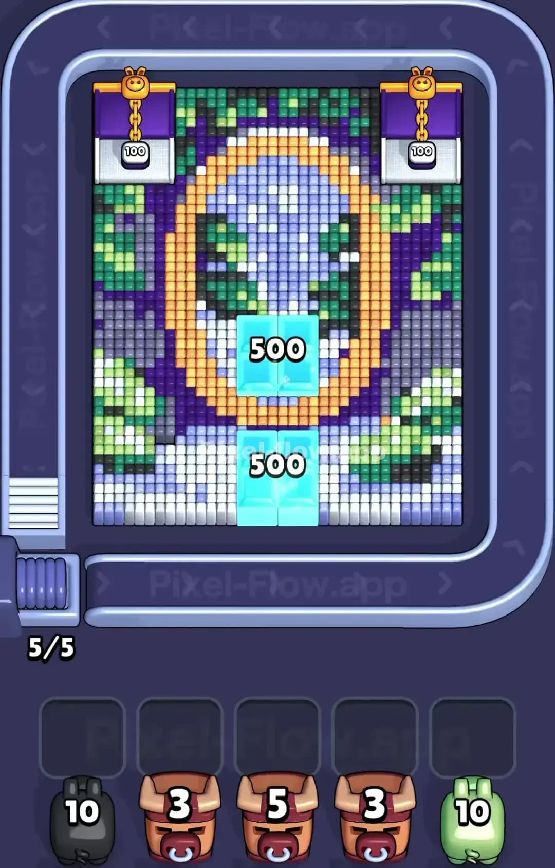 Pixel Flow Level 1419 Screenshot