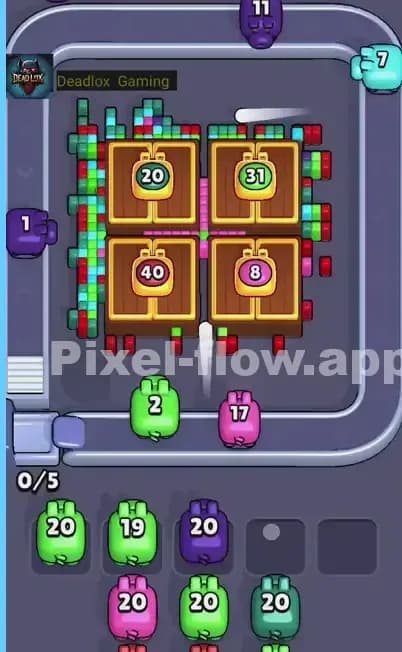 Pixel Flow Level 443 Solution 1