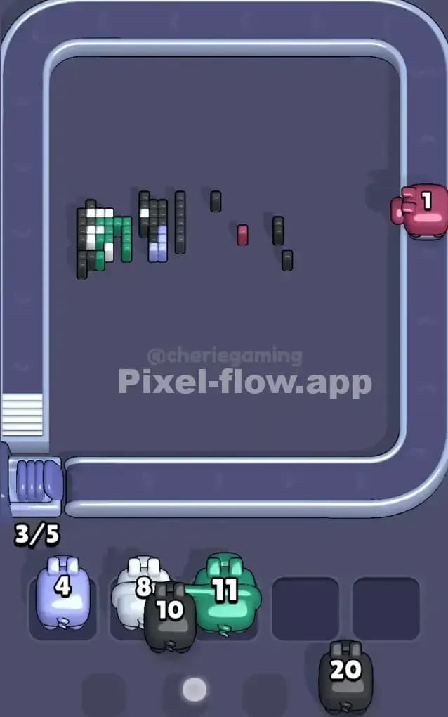 Pixel Flow Level 303 Solution 3