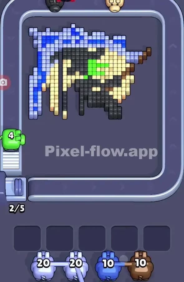 Pixel Flow Level 330 Solution 2