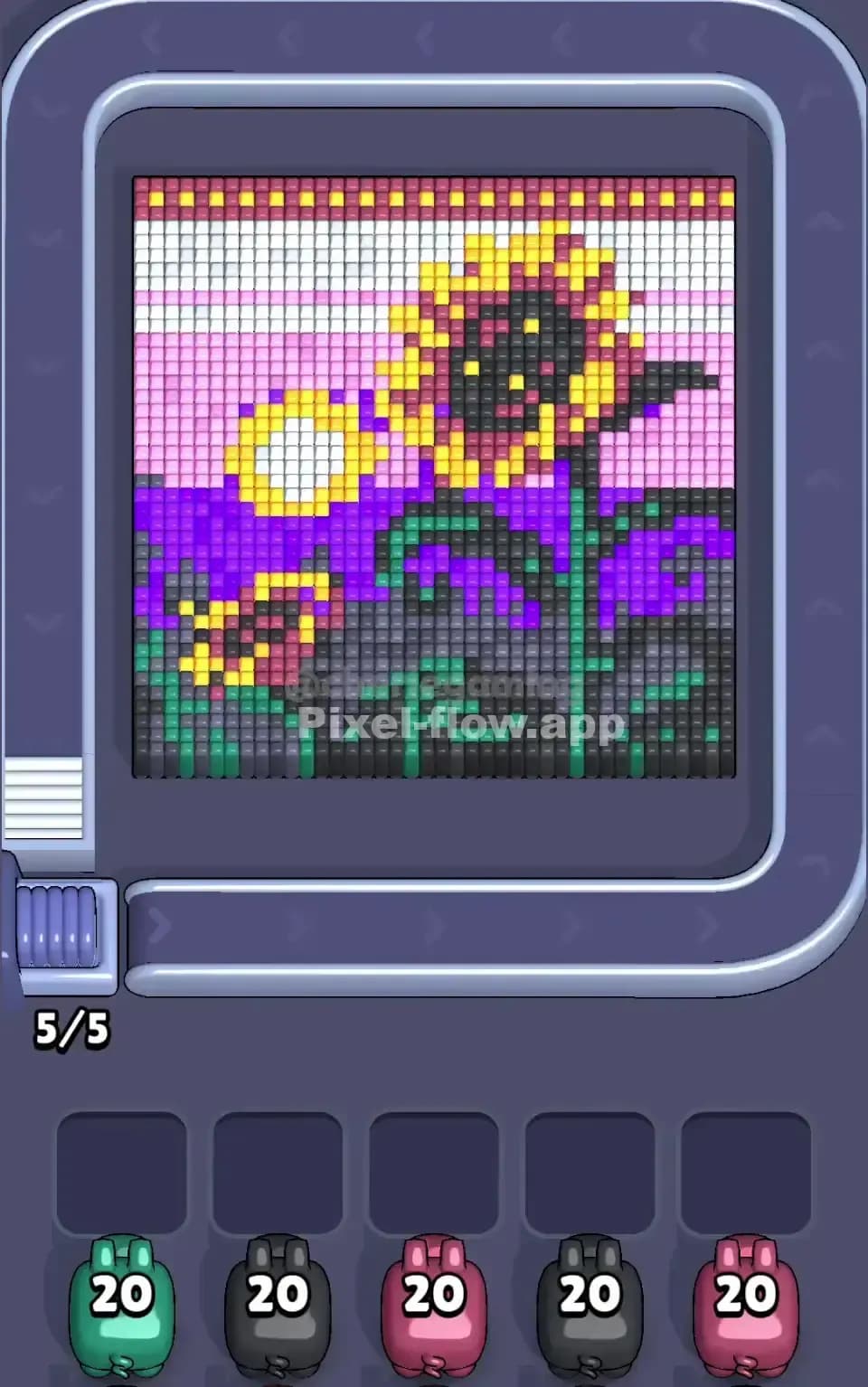 Pixel Flow Level 383 Screenshot