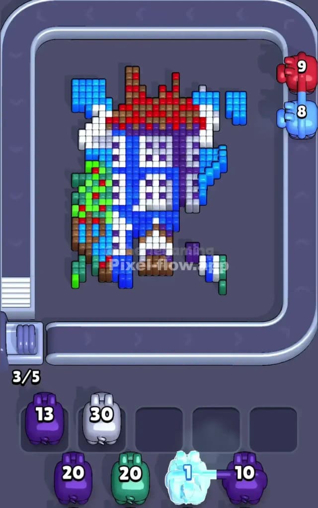 Pixel Flow Level 362 Solution 2