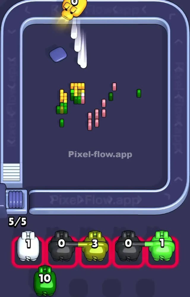 Pixel Flow Level 1376 Solution 3