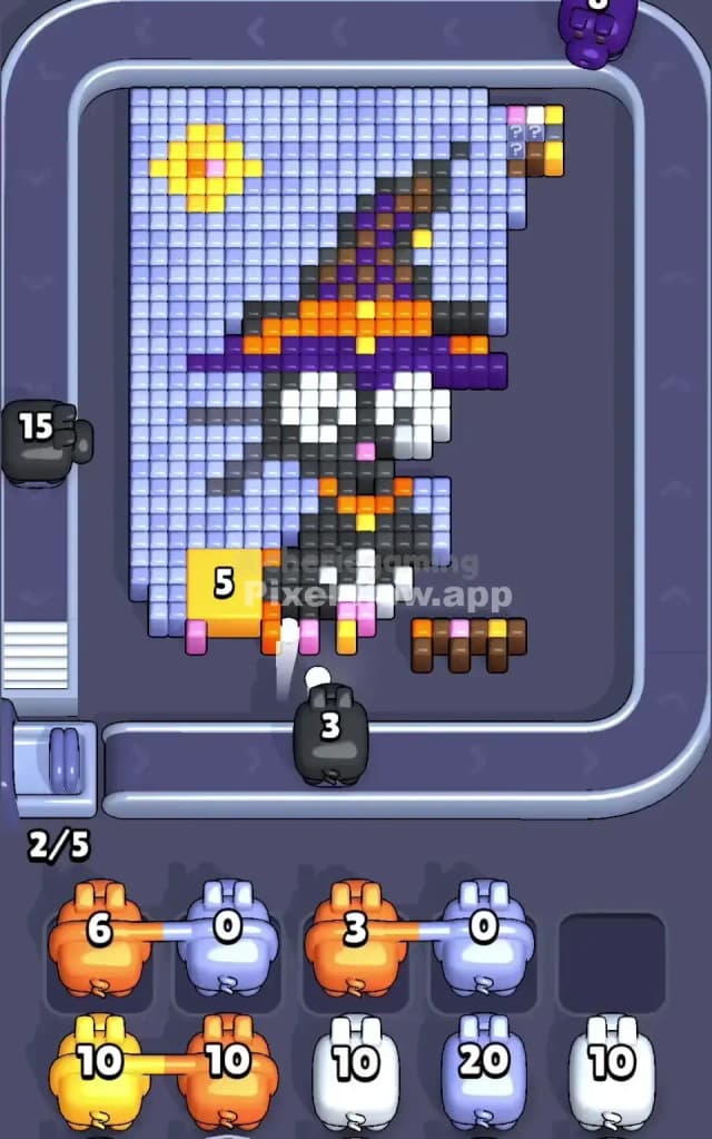 Pixel Flow Level 331 Solution 1