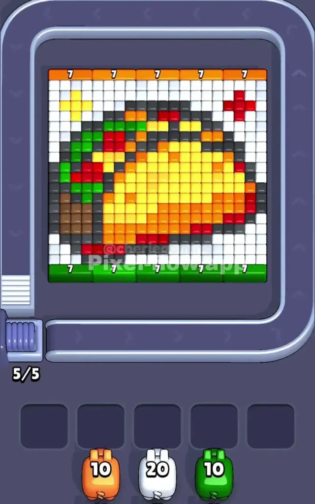 Pixel Flow Level 96 Gameplay