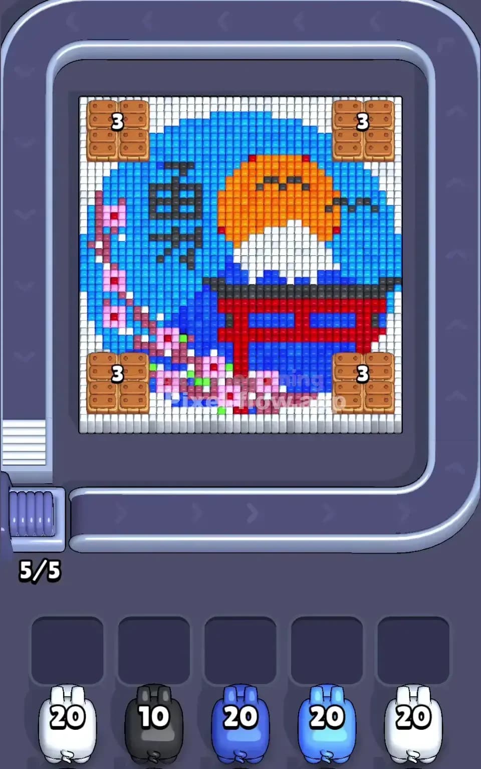 Pixel Flow Level 358 Screenshot