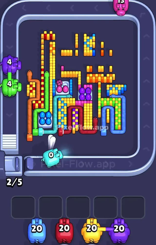 Pixel Flow Level 796 Solution 2