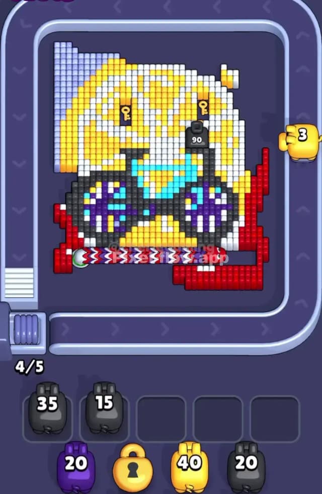 Pixel Flow Level 1714 Solution 1