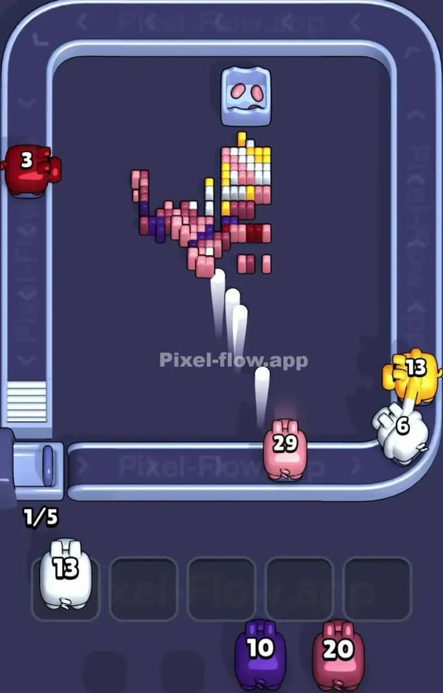 Pixel Flow Level 1305 Solution 3