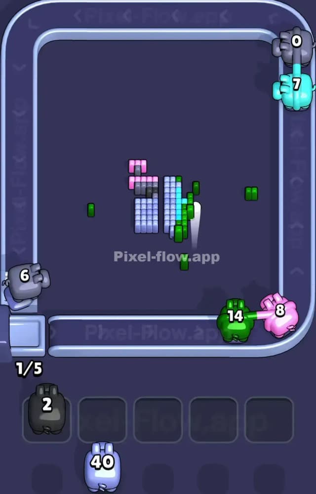 Pixel Flow Level 1326 Solution 3