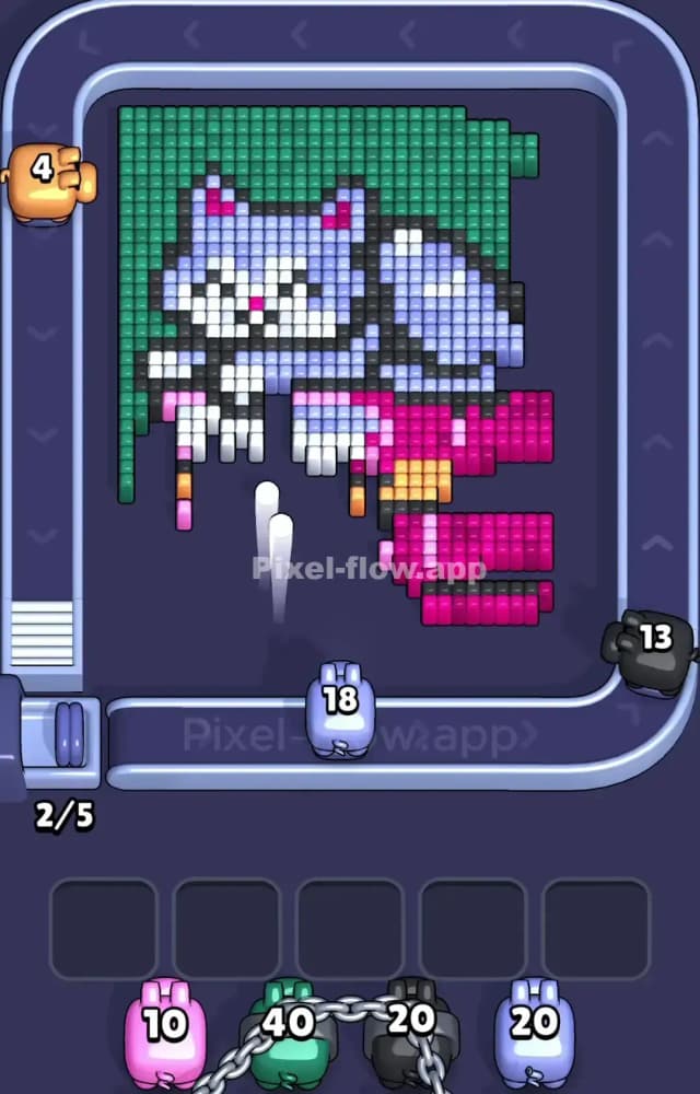 Pixel Flow Level 996 Solution 2