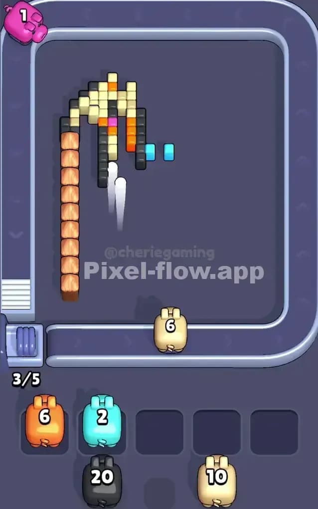 Pixel Flow Level 269 Solution 3