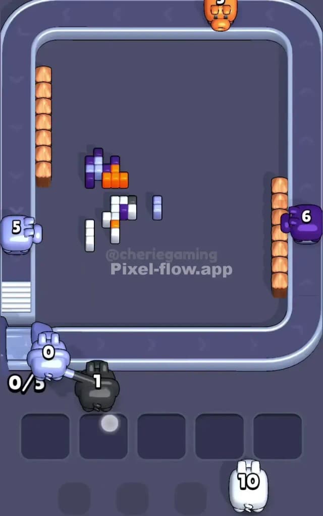 Pixel Flow Level 477 Solution 3