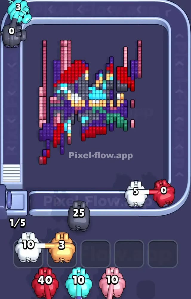 Pixel Flow Level 1045 Solution 2