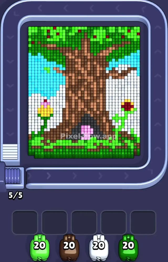 Pixel Flow Level 1038 Gameplay