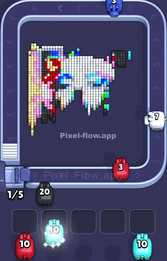 Pixel Flow Level 978 Solution 2
