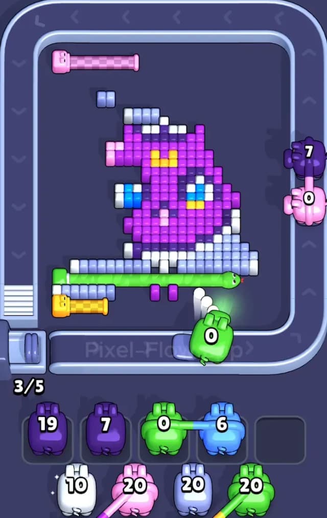 Pixel Flow Level 782 Solution 2