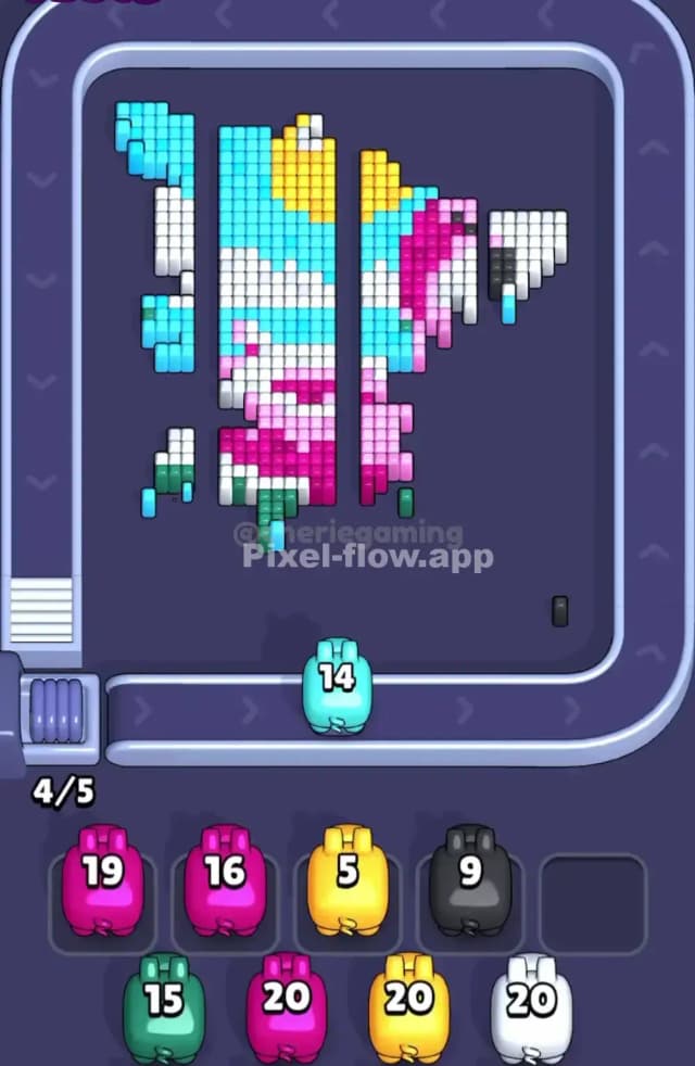 Pixel Flow Level 1611 Solution 2