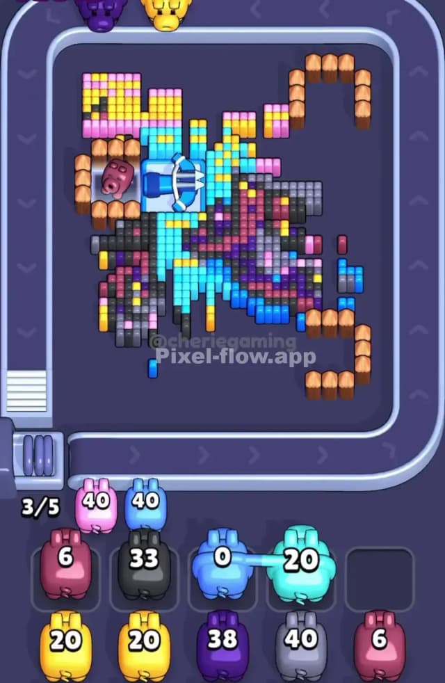 Pixel Flow Level 1712 Solution 2