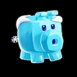 Pixel Flow Power Ups - Frozen Pig