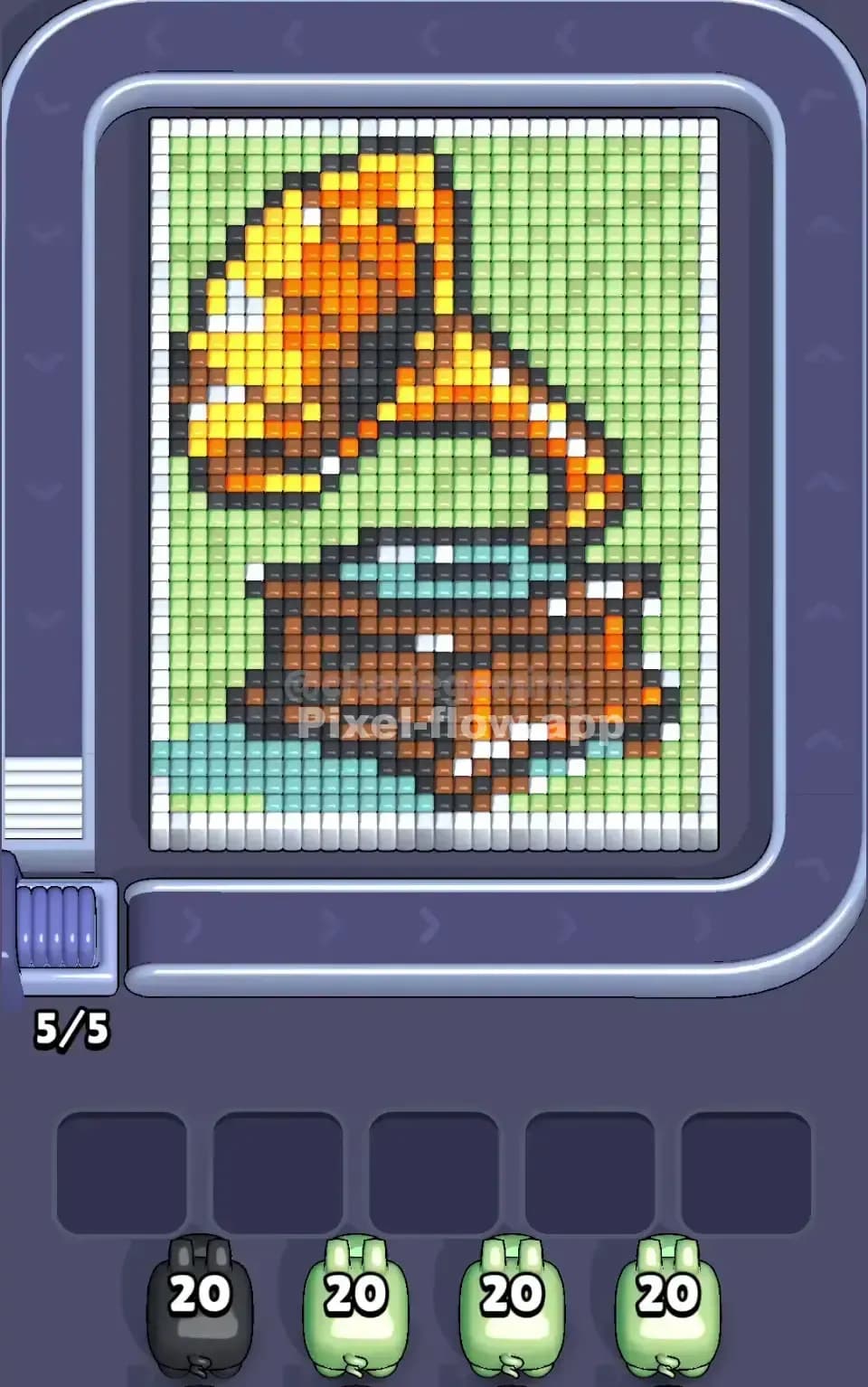 Pixel Flow Level 565 Screenshot